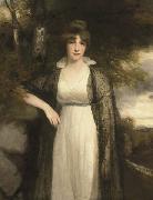 Portrait in oils of Eleanor Agnes Hobart, John Hoppner